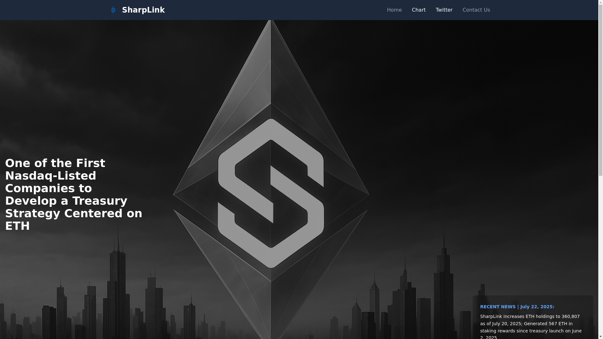 website screenshot of https://sbeteth.net/