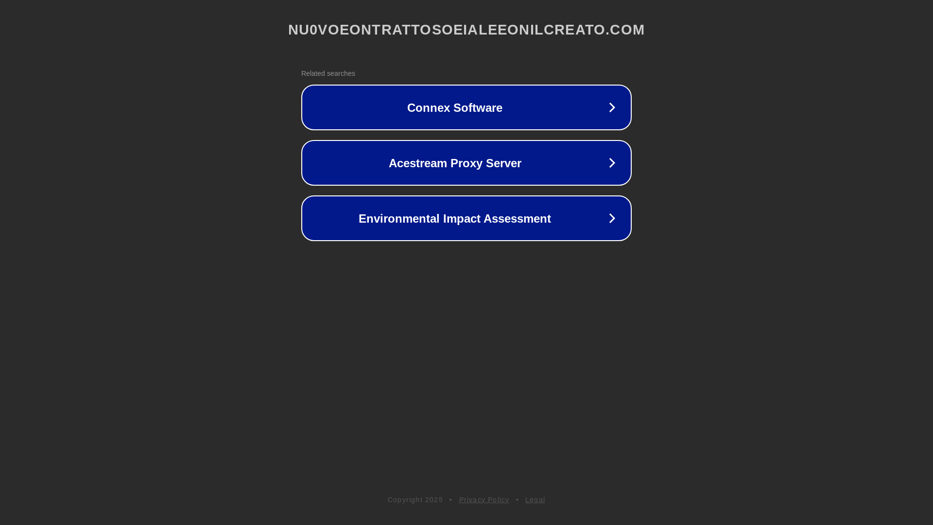 website screenshot of https://nu0voeontrattosoeialeeonilcreato.com/