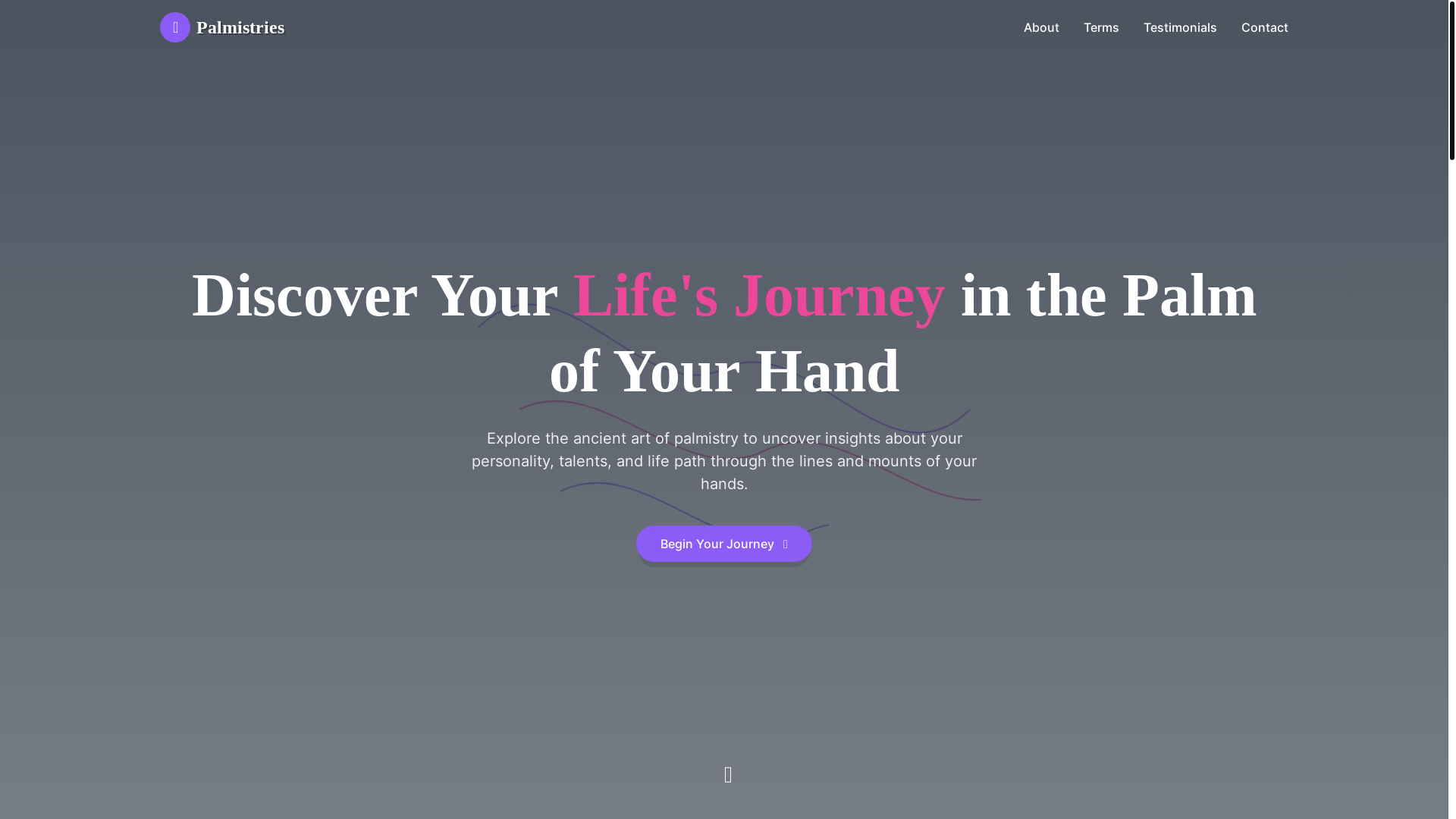 website screenshot of https://www-palmistries-com.pages.dev/
