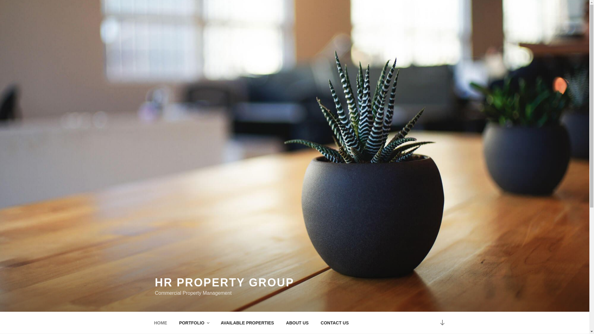 website screenshot of http://www.hrpropertygroup.com/