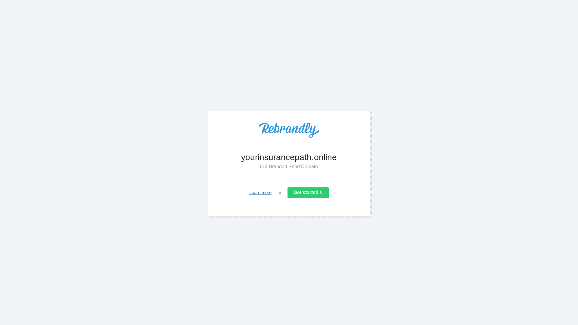 website screenshot of https://yourinsurancepath.online/