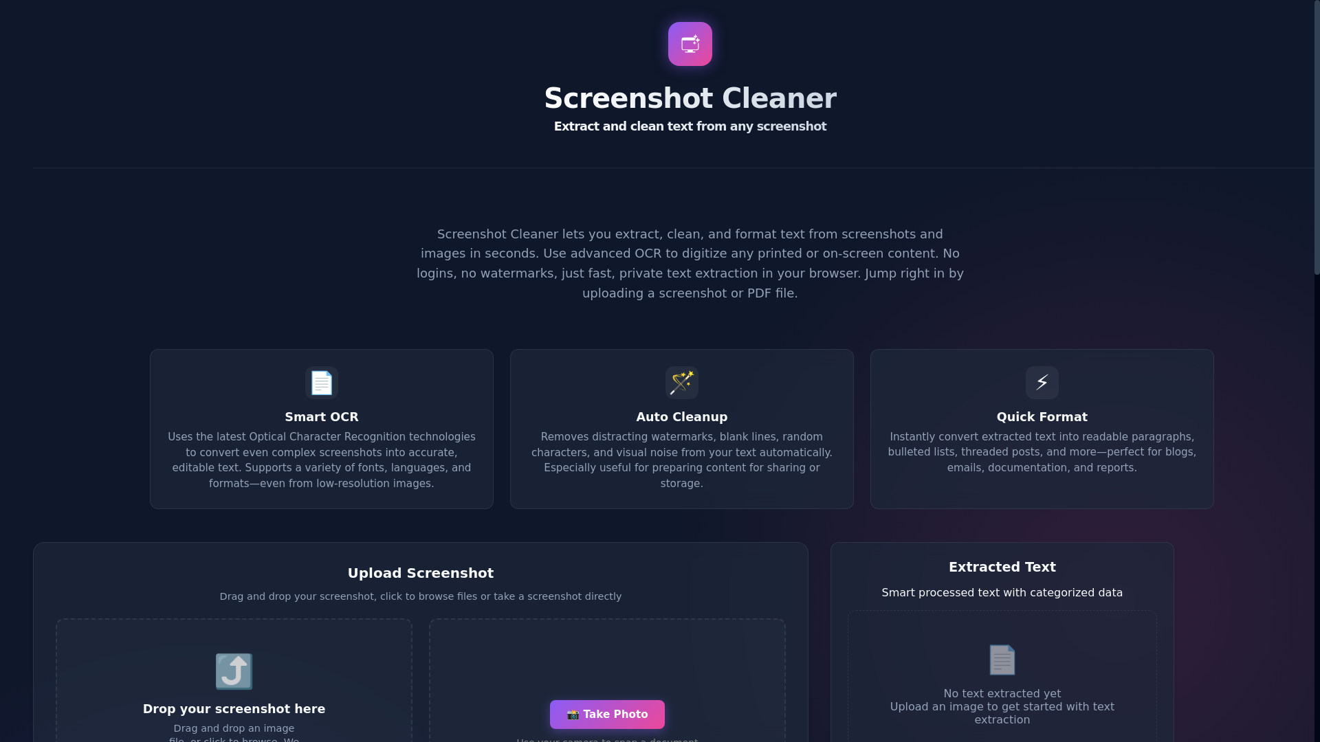 website screenshot of https://myproject-ixr.pages.dev/