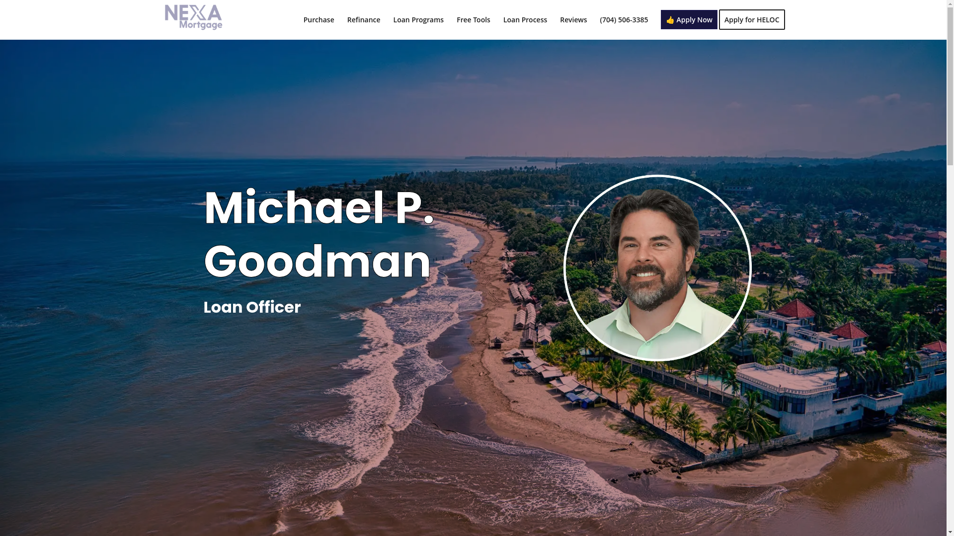 website screenshot of https://goodmanforloans.com/