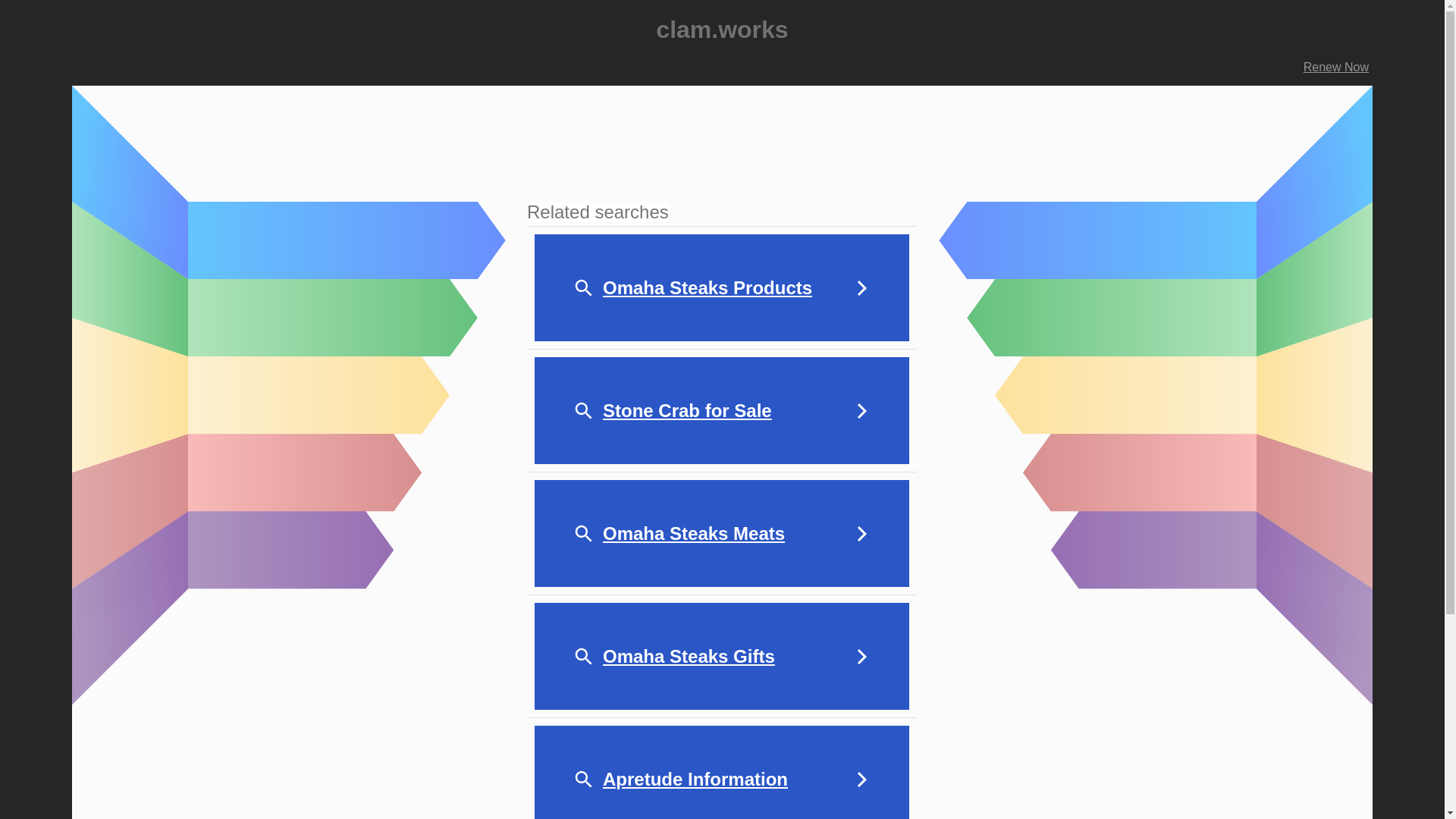 website screenshot of https://clam.works/