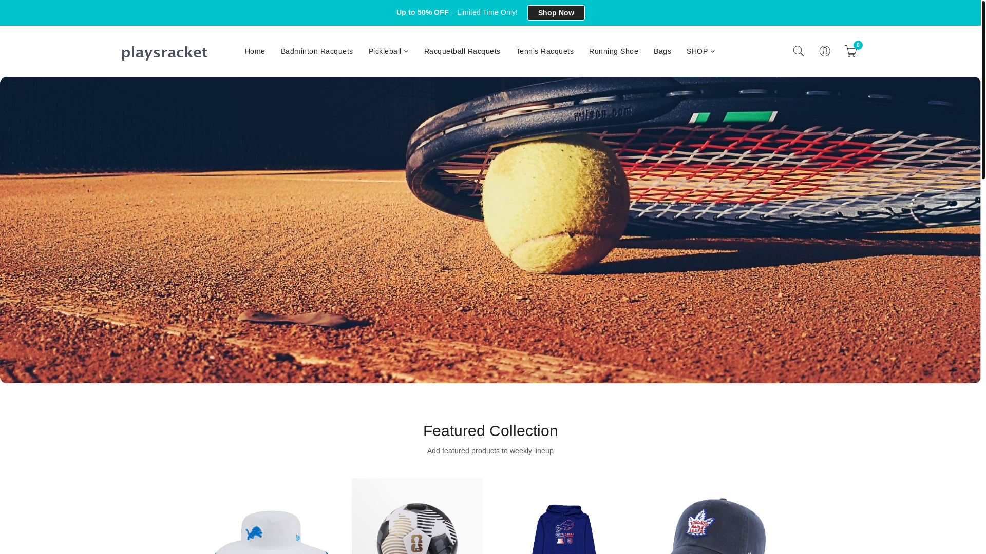 website screenshot of https://playsracket.com/