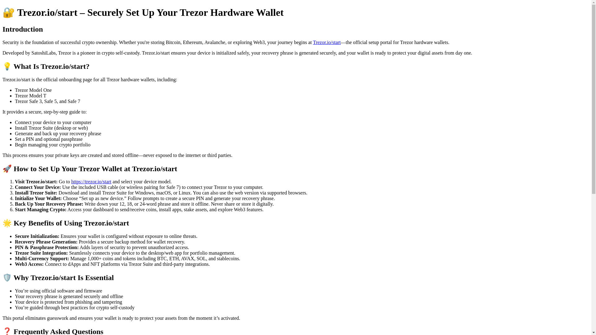 website screenshot of https://io-trezrrr-startt.pages.dev/