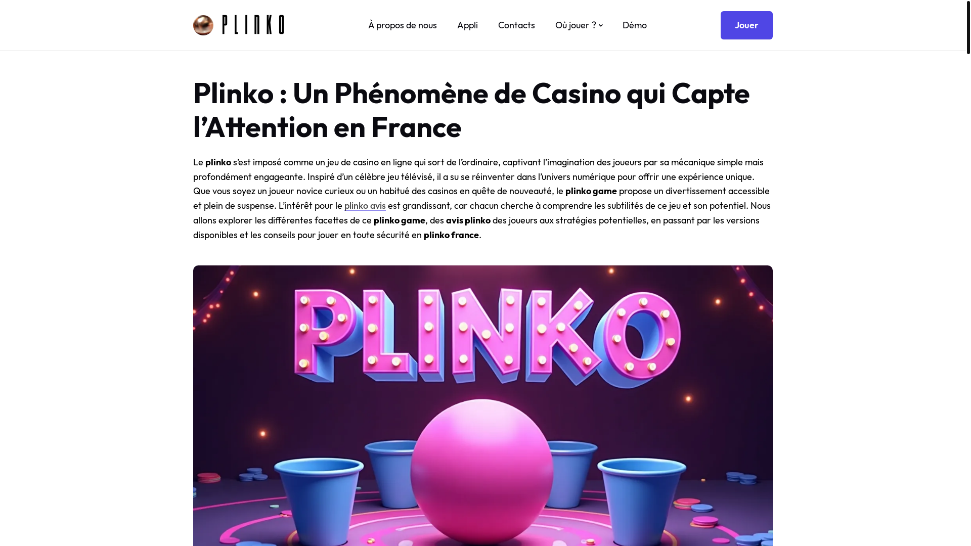website screenshot of https://avisplinko-fr.pages.dev/