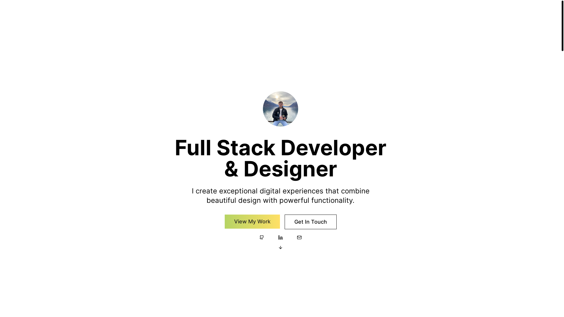 website screenshot of https://tomasarizu.com/