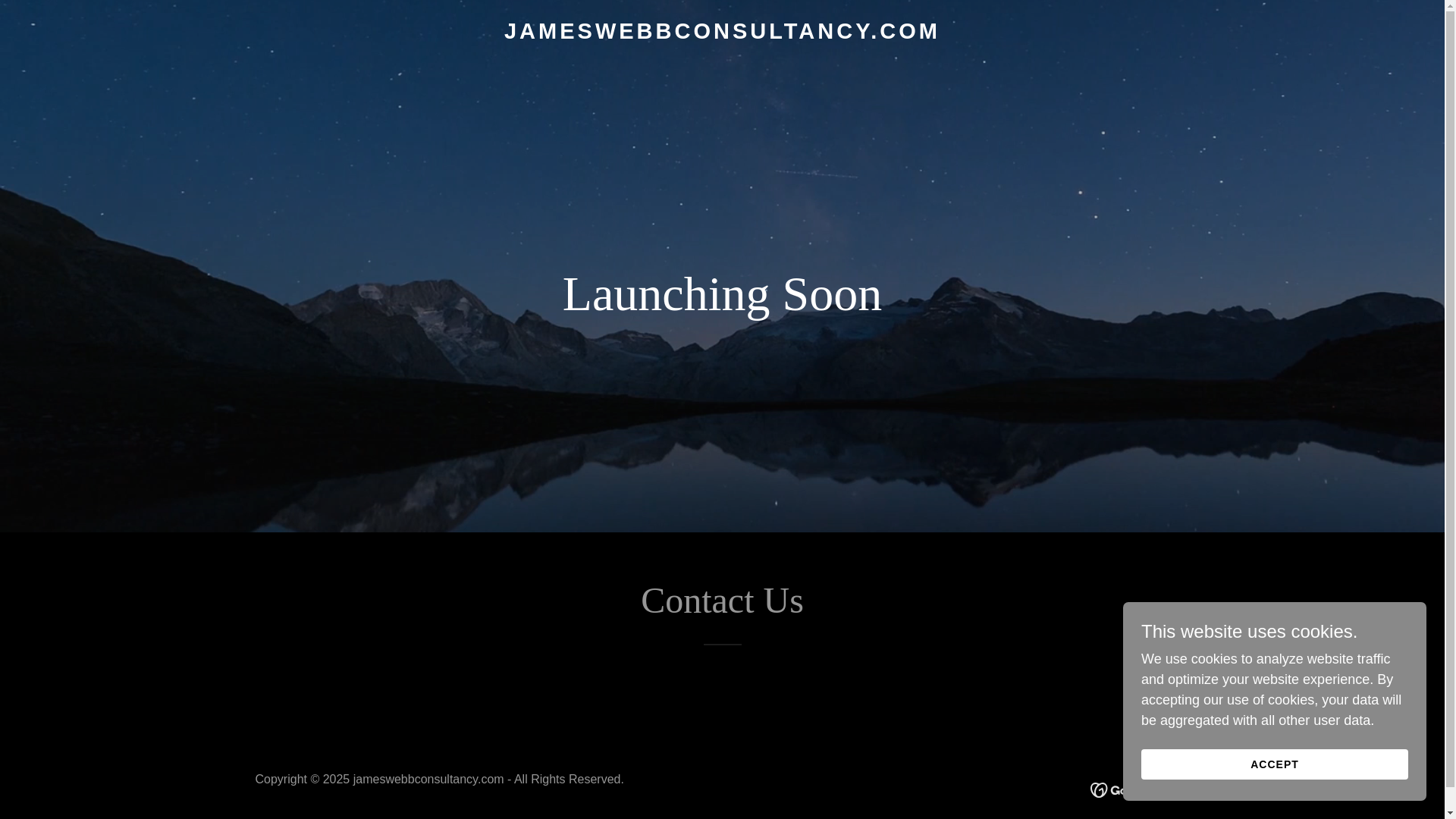website screenshot of https://jameswebbconsultancy.com/