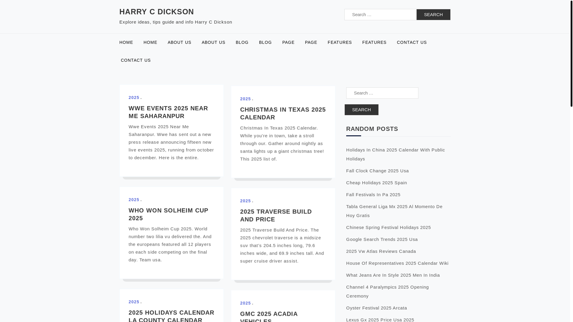 website screenshot of https://harrycdicksona.pages.dev/