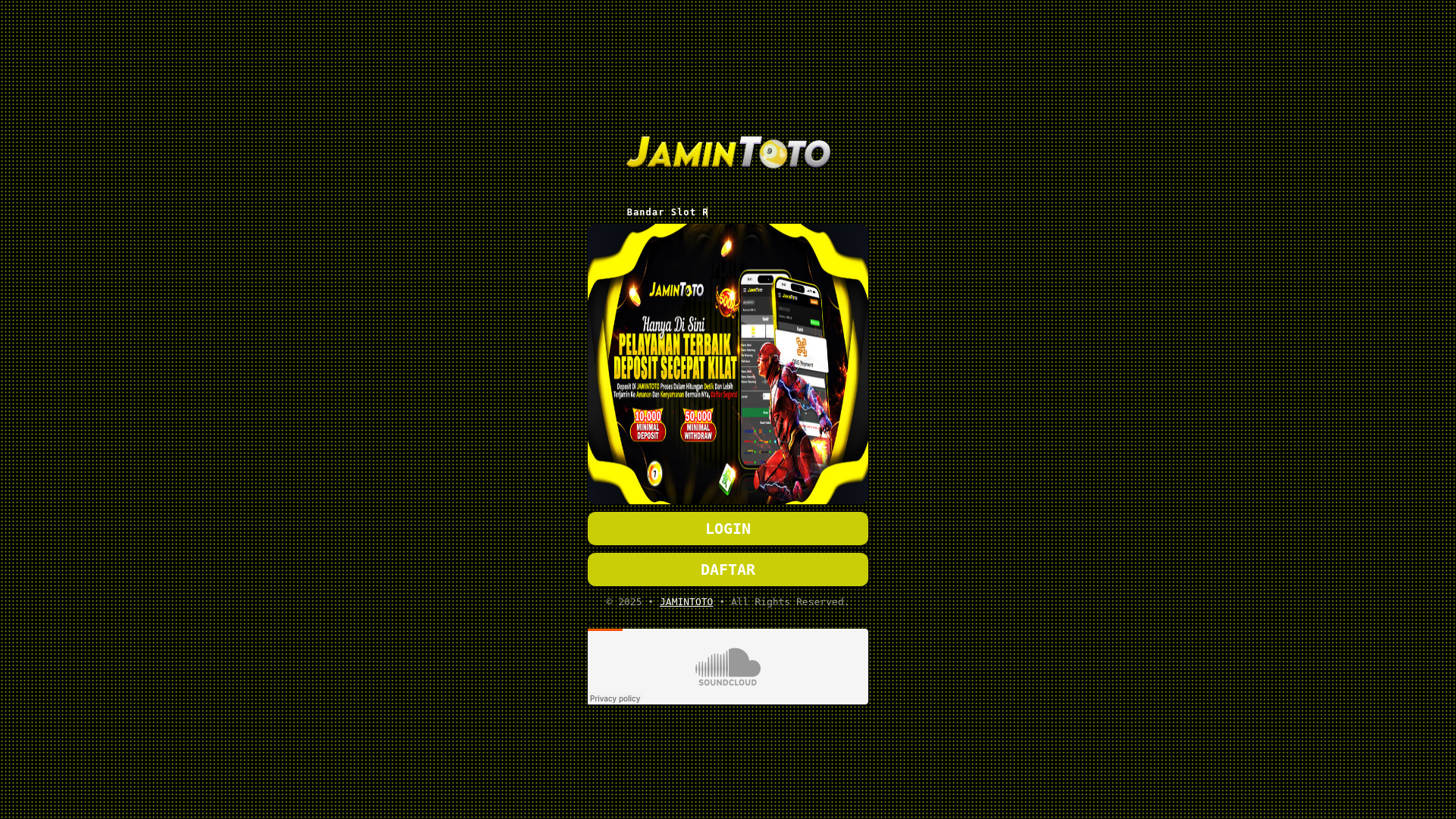 website screenshot of https://jaminmenang-9dg.pages.dev/