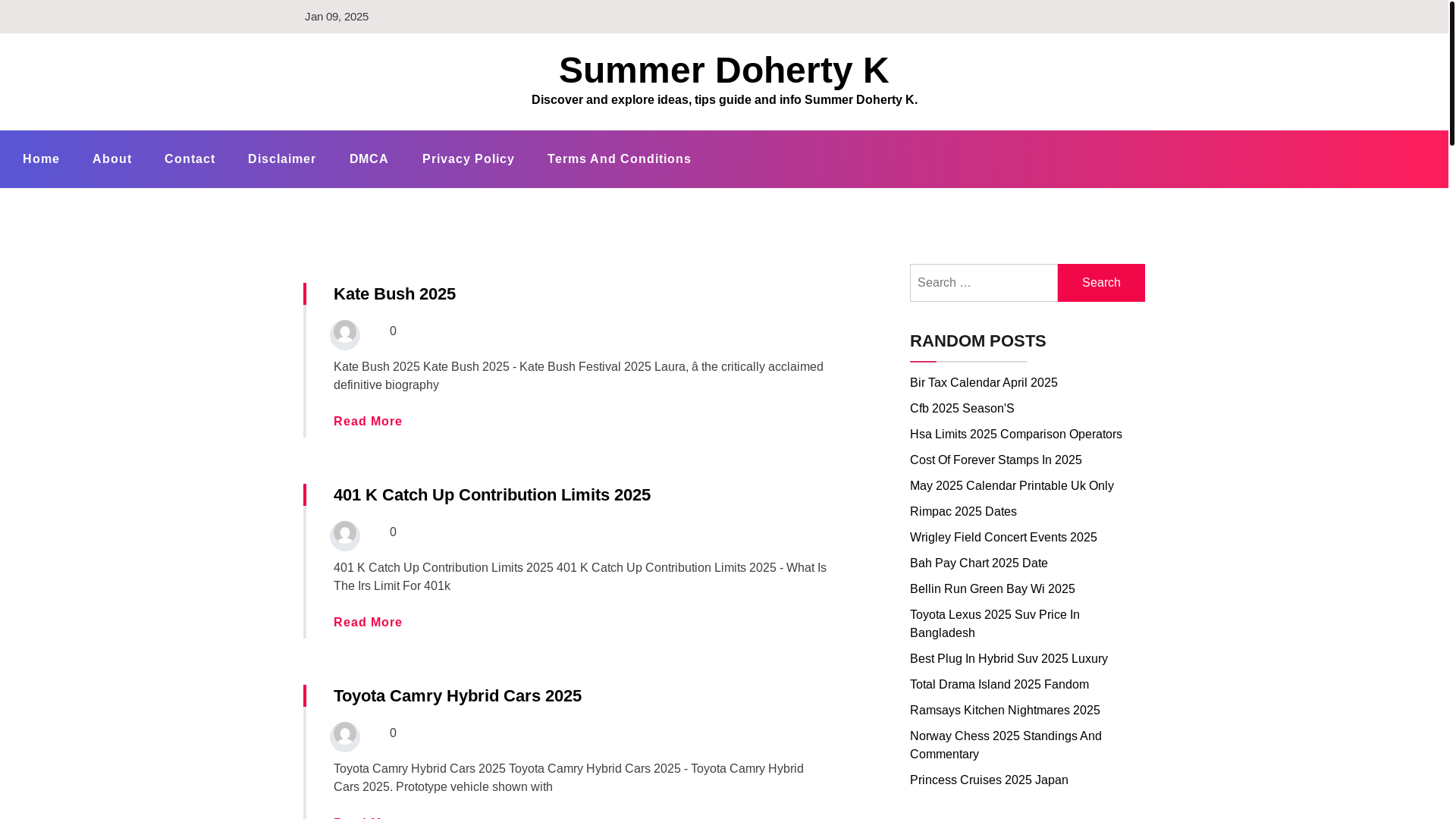 website screenshot of https://summerdohertyk.pages.dev/