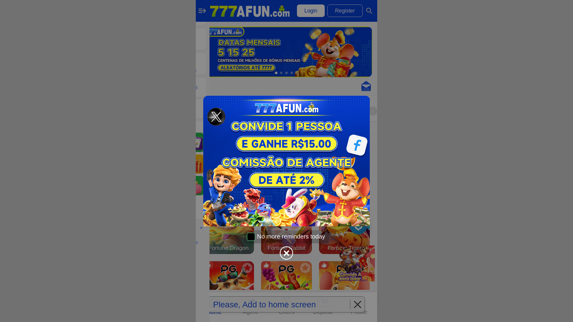 website screenshot of https://777afund.com/