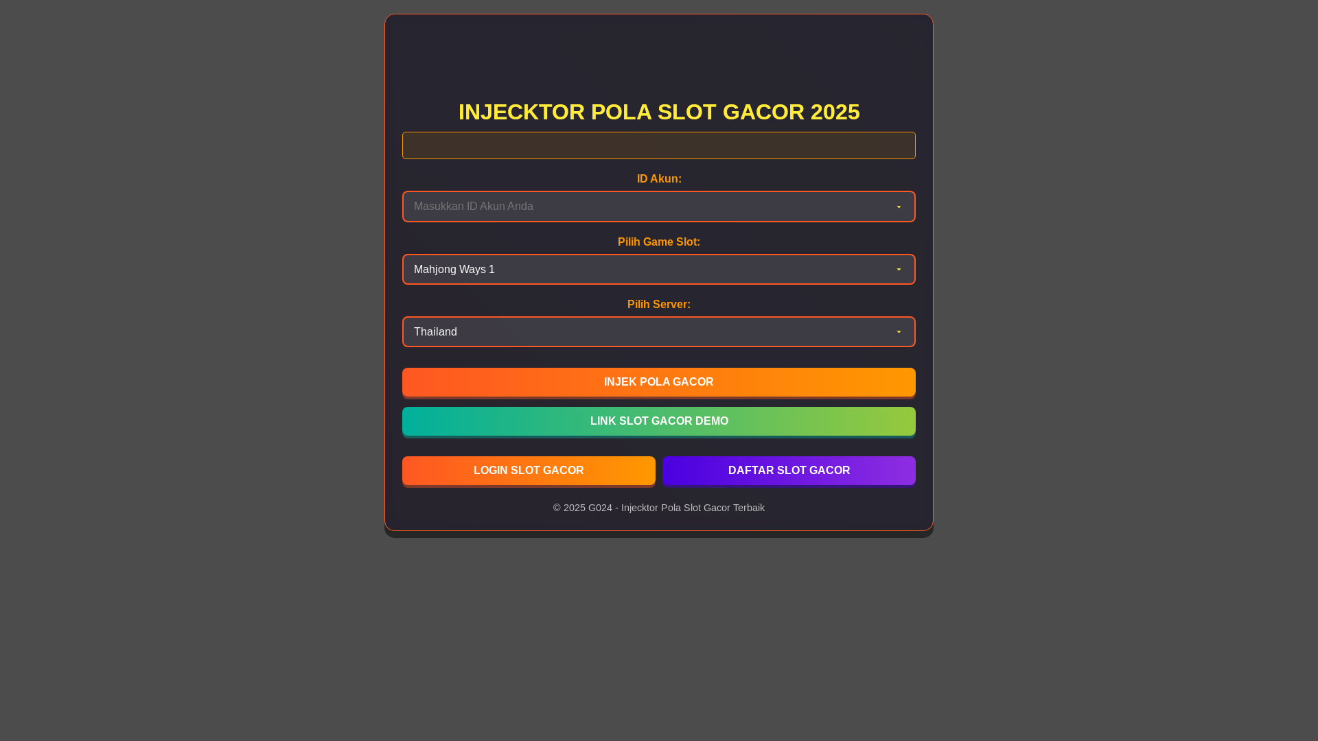website screenshot of https://injecktorpolagacor.pages.dev/