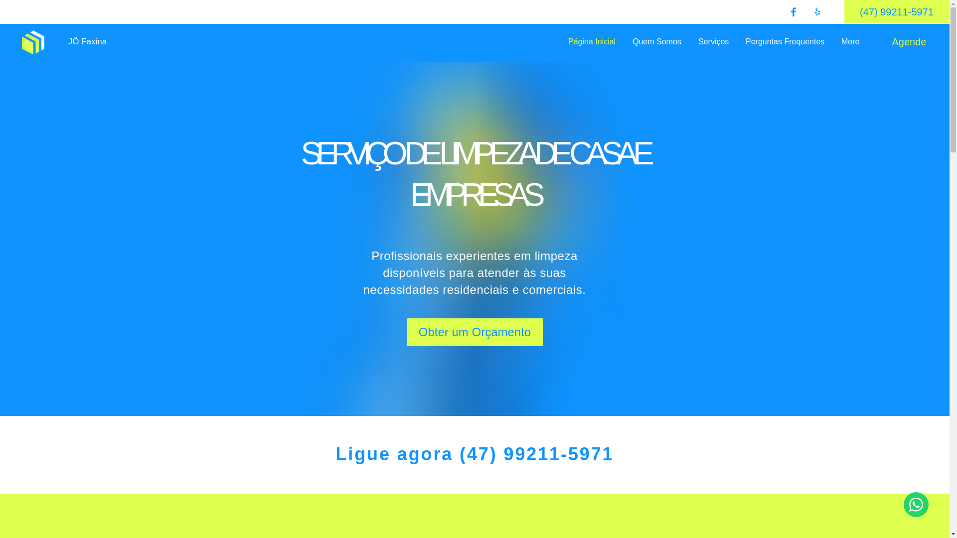 website screenshot of https://jofaxina.com/