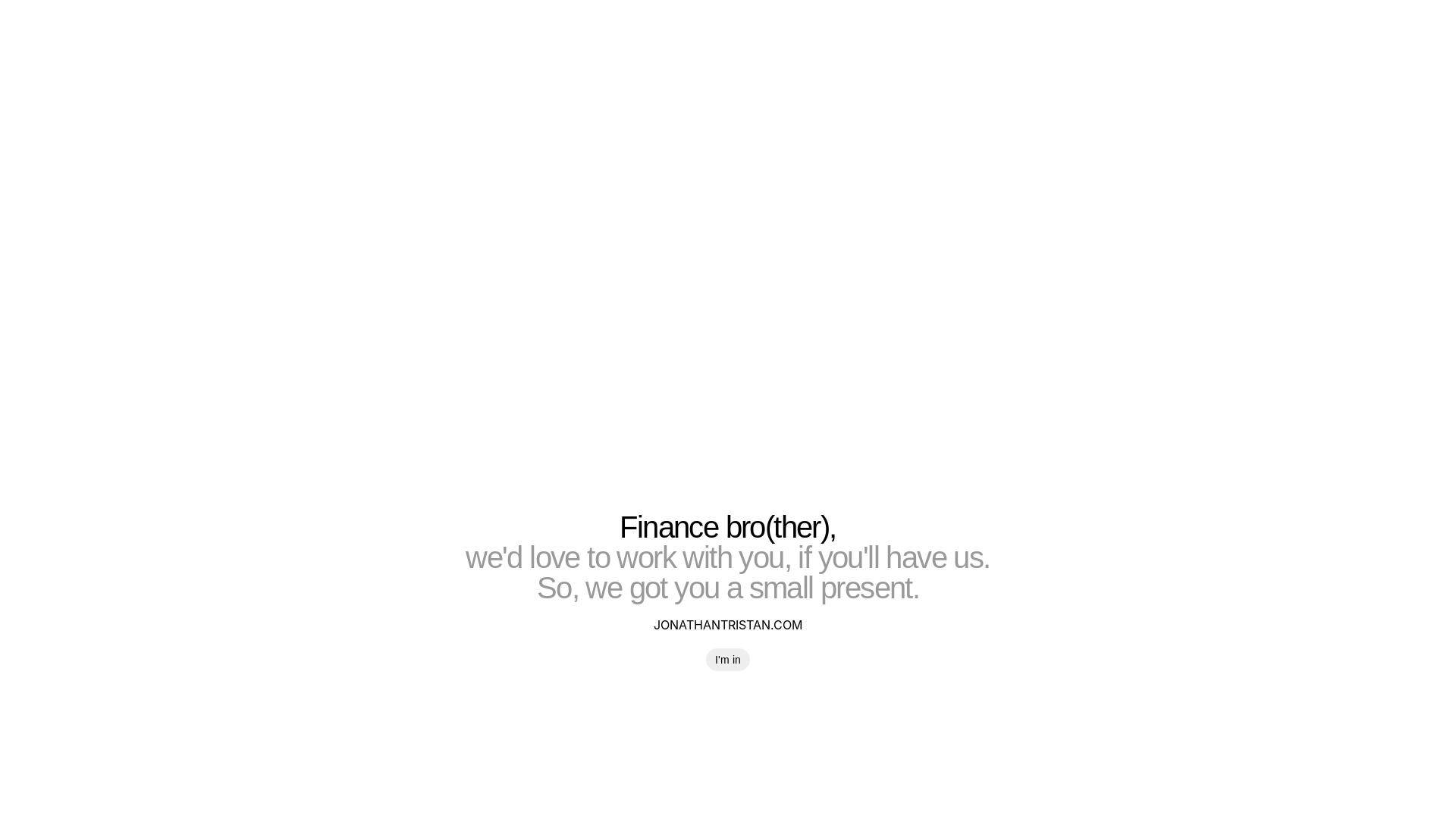 website screenshot of https://jonathantristan.com/