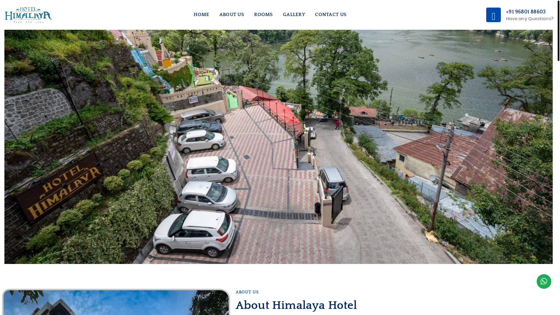 website screenshot of https://hotelhimalaya-nainital.in/