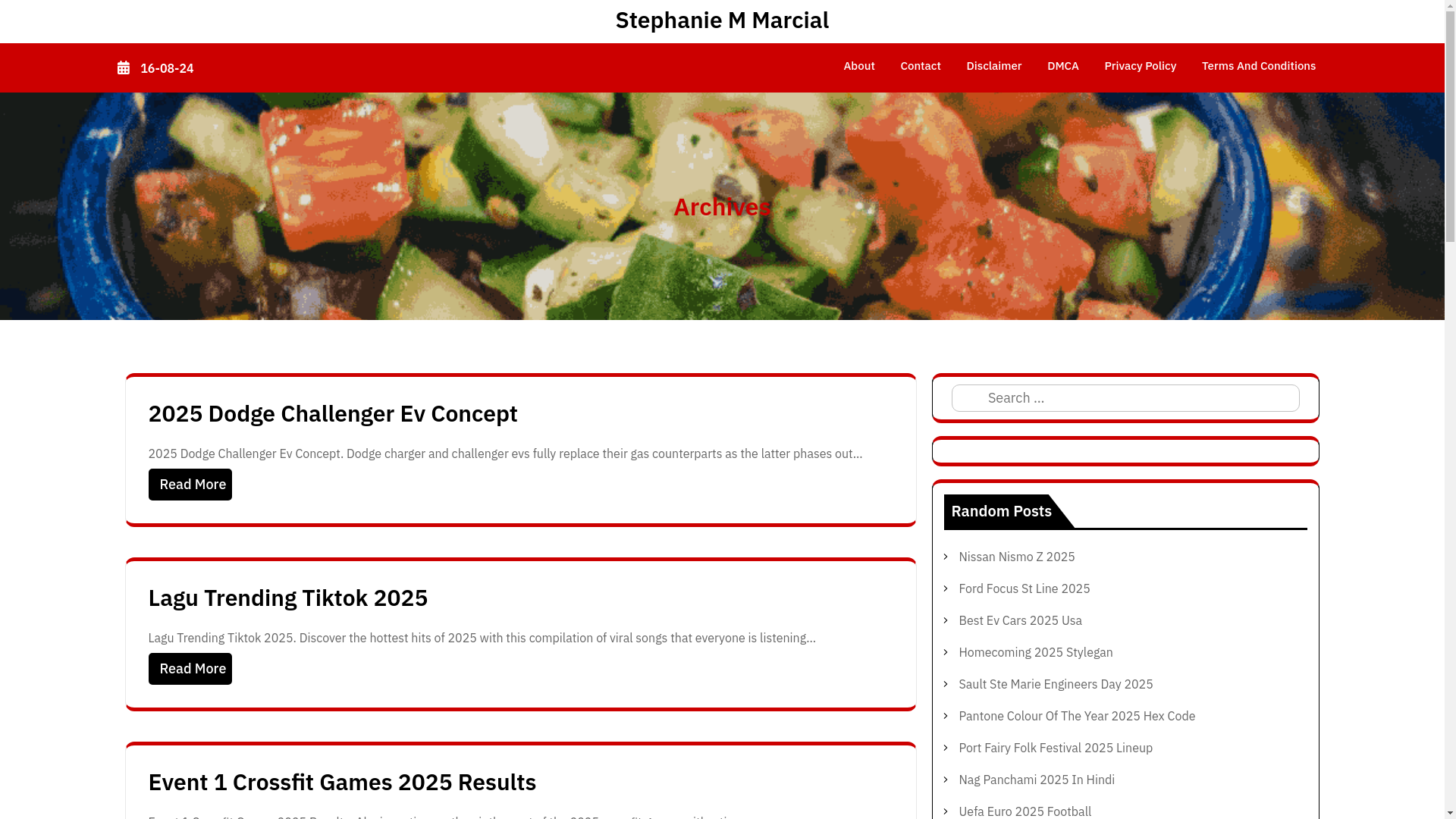 website screenshot of https://stephaniemmarciale.pages.dev/