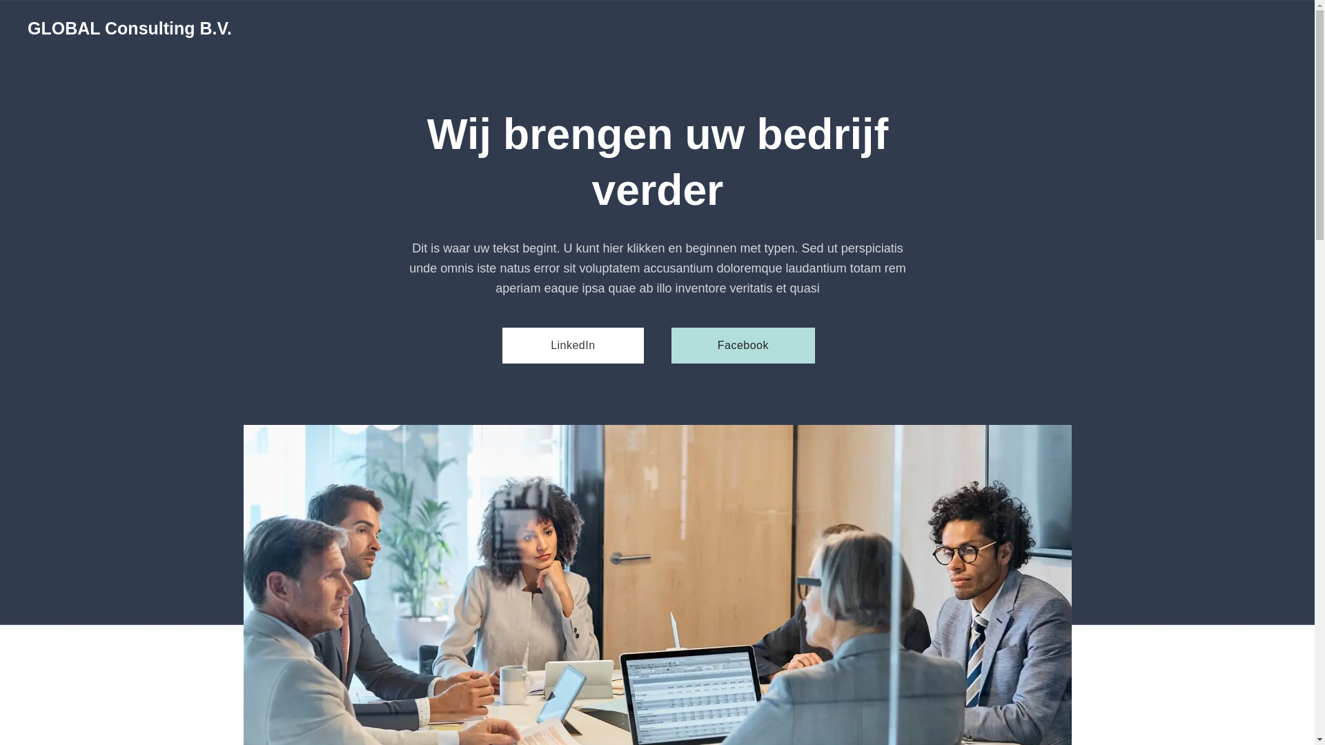 website screenshot of https://derha-invest.be/