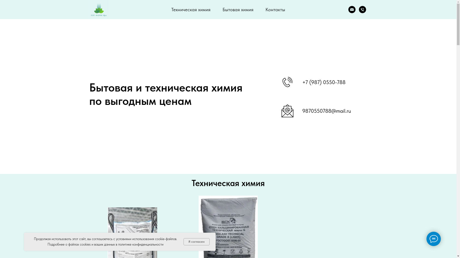website screenshot of https://bytovaya-himiya-soda.ru/