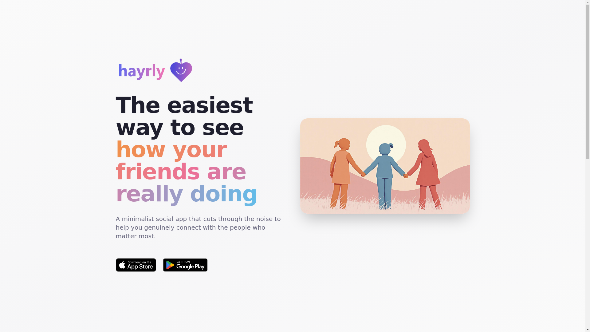 website screenshot of https://hayrly-site.pages.dev/