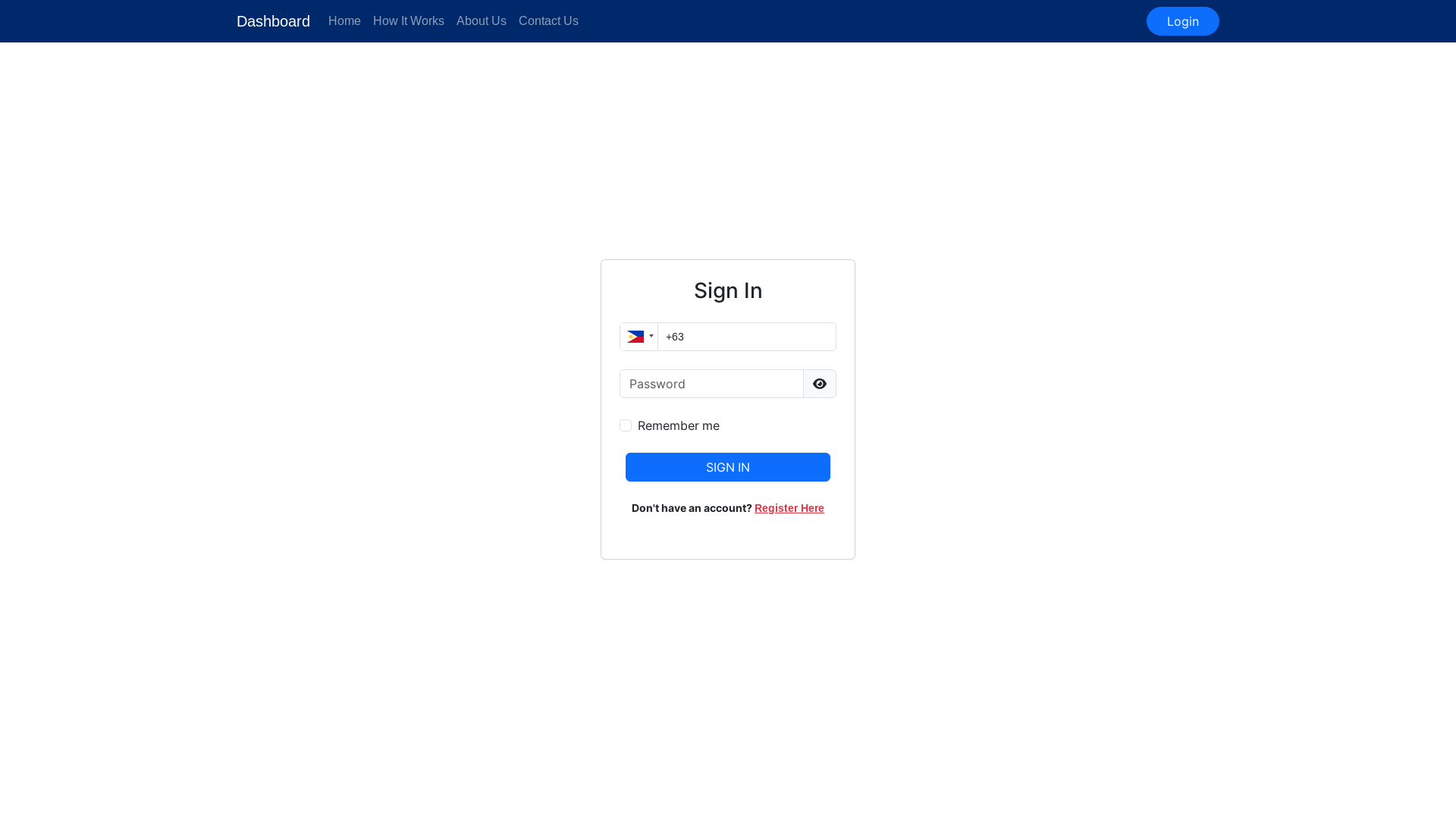 website screenshot of https://g2mfinancingcorporation.org/