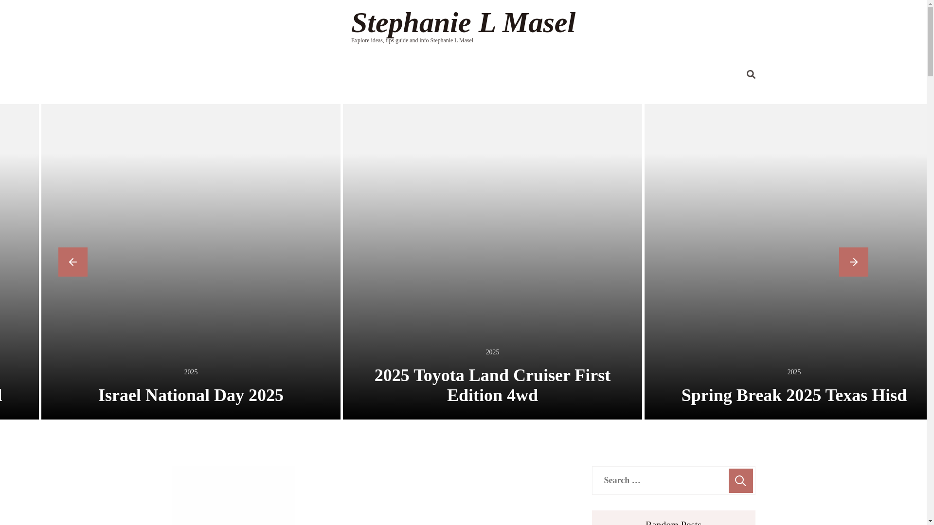 website screenshot of https://stephanielmasel.pages.dev/