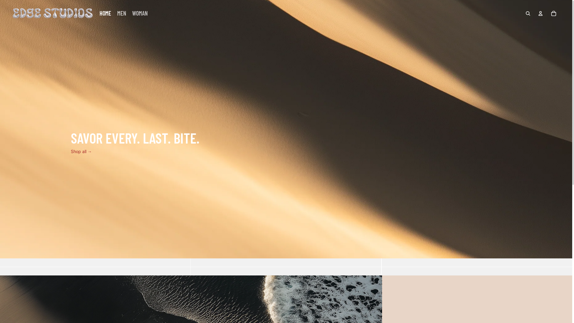 website screenshot of https://edgestudios.nl/