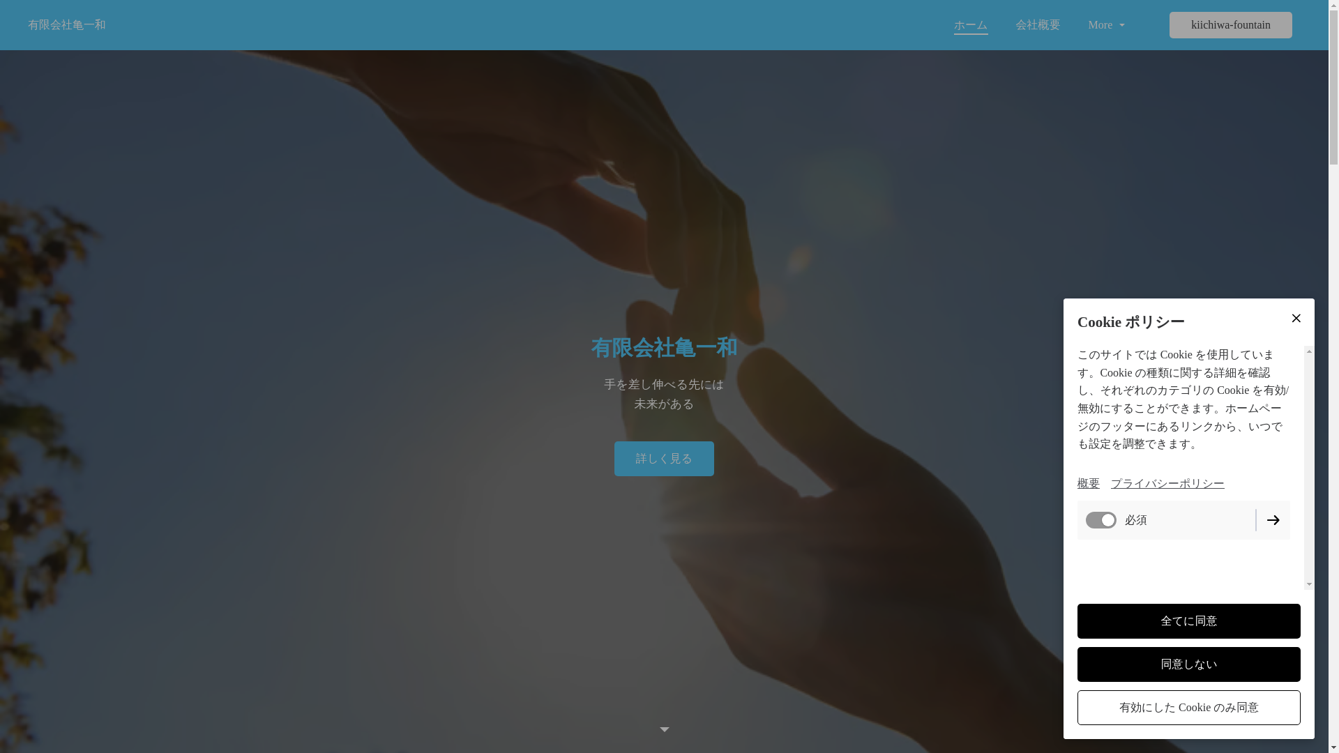 website screenshot of https://kiichiwa.com/