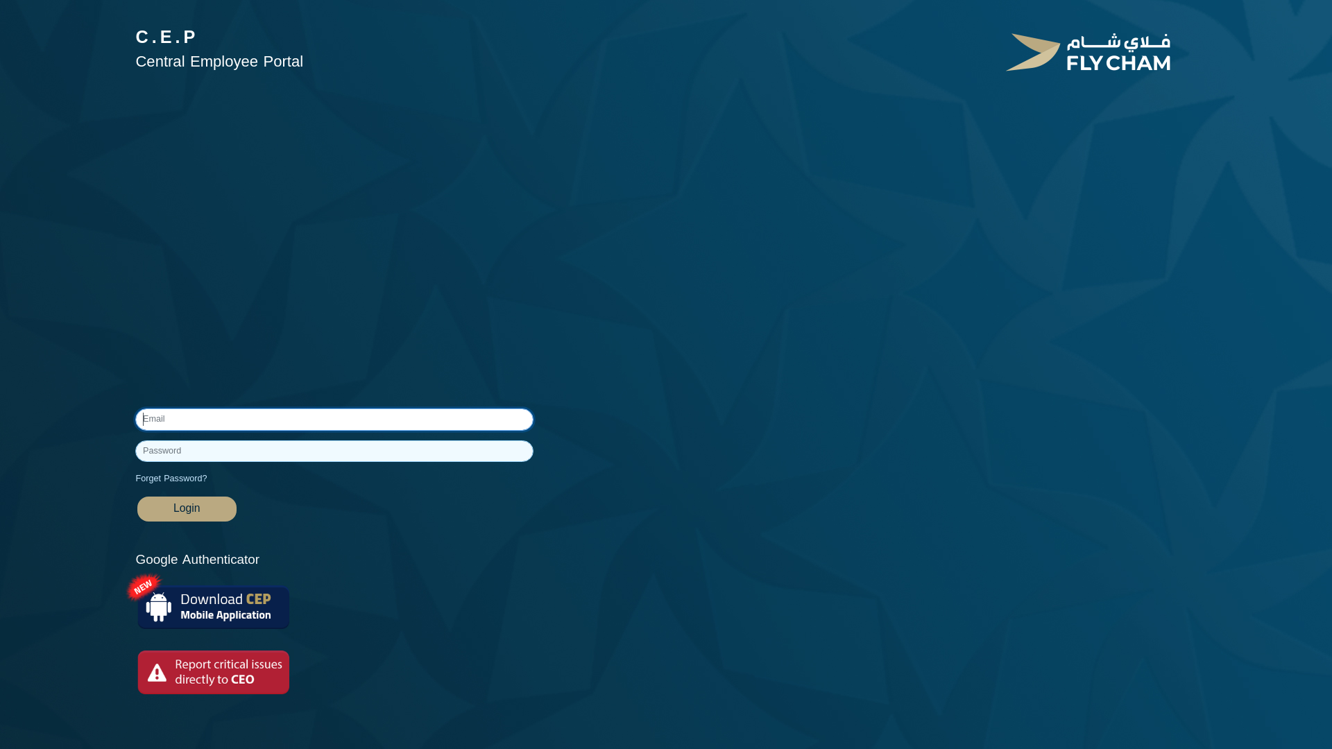 website screenshot of https://cep-fyc.com/