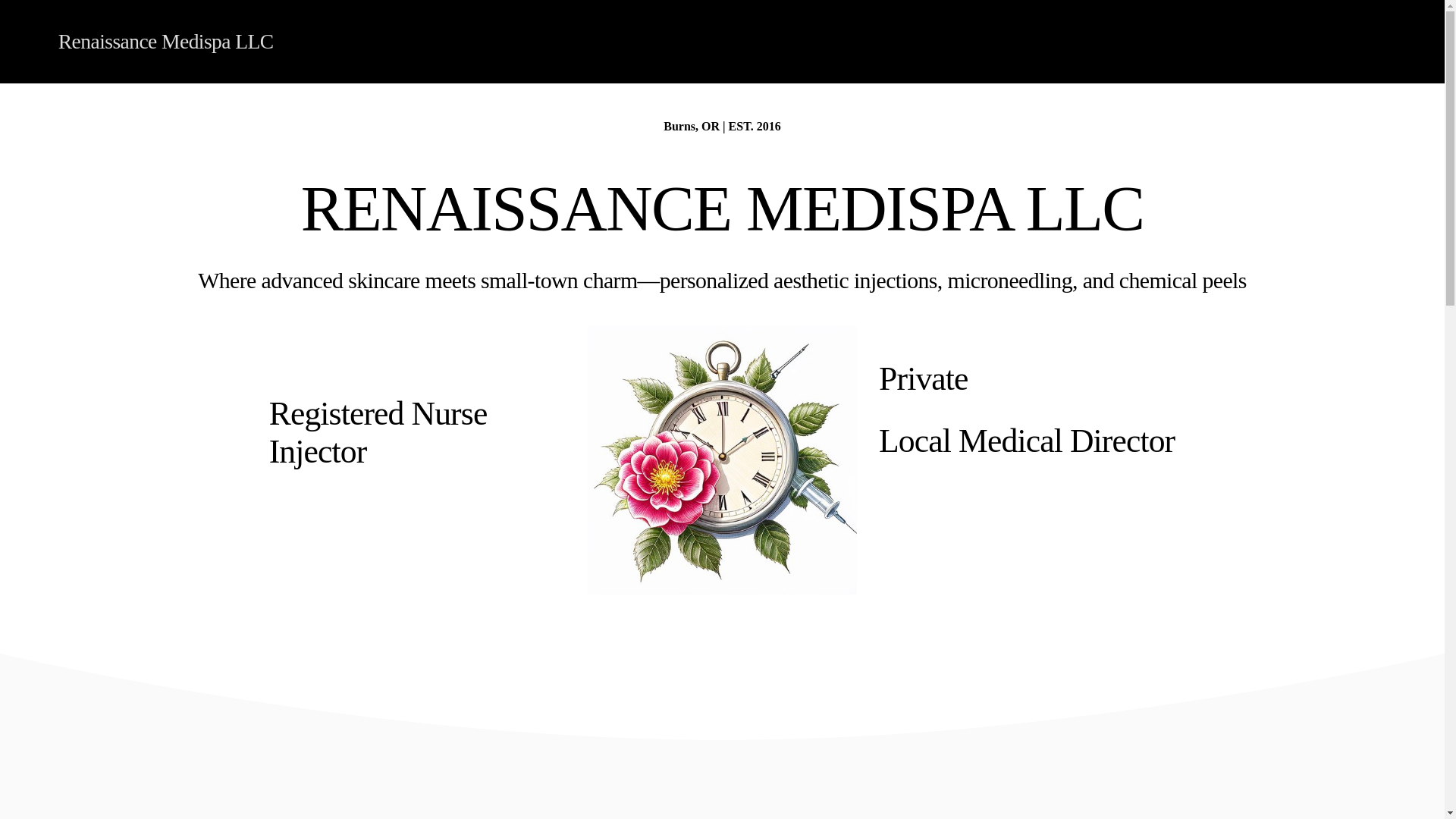 website screenshot of https://renaissancemedispallc.com/