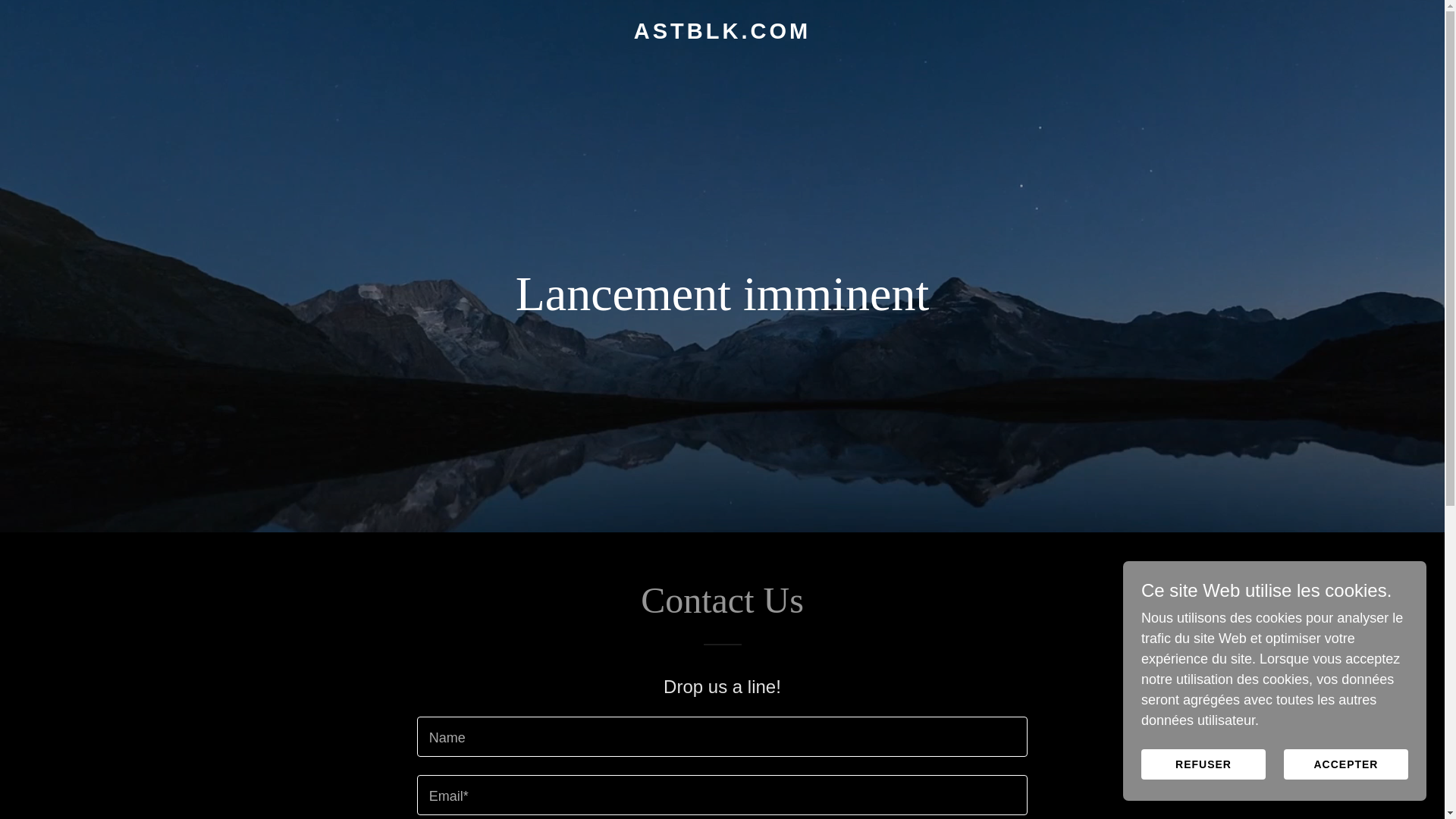 website screenshot of https://astblk.com/