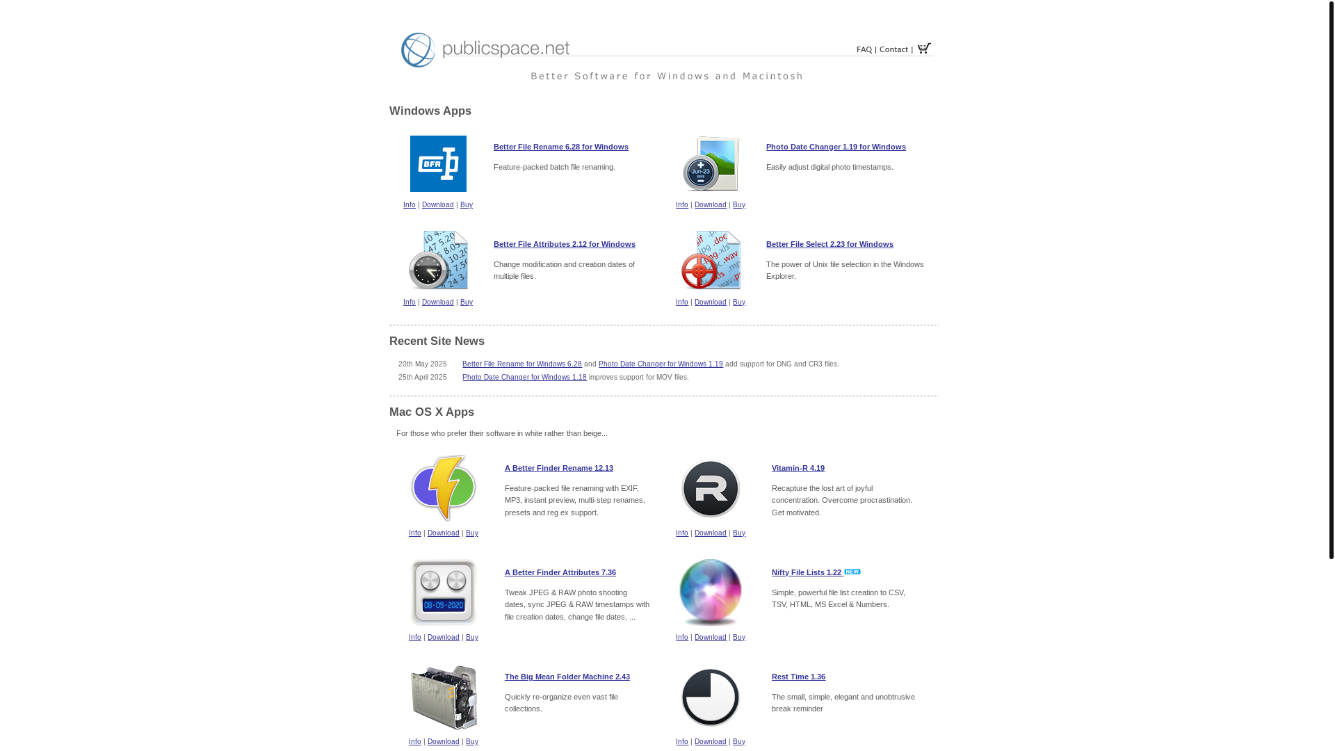 website screenshot of https://www.publicspace.net/