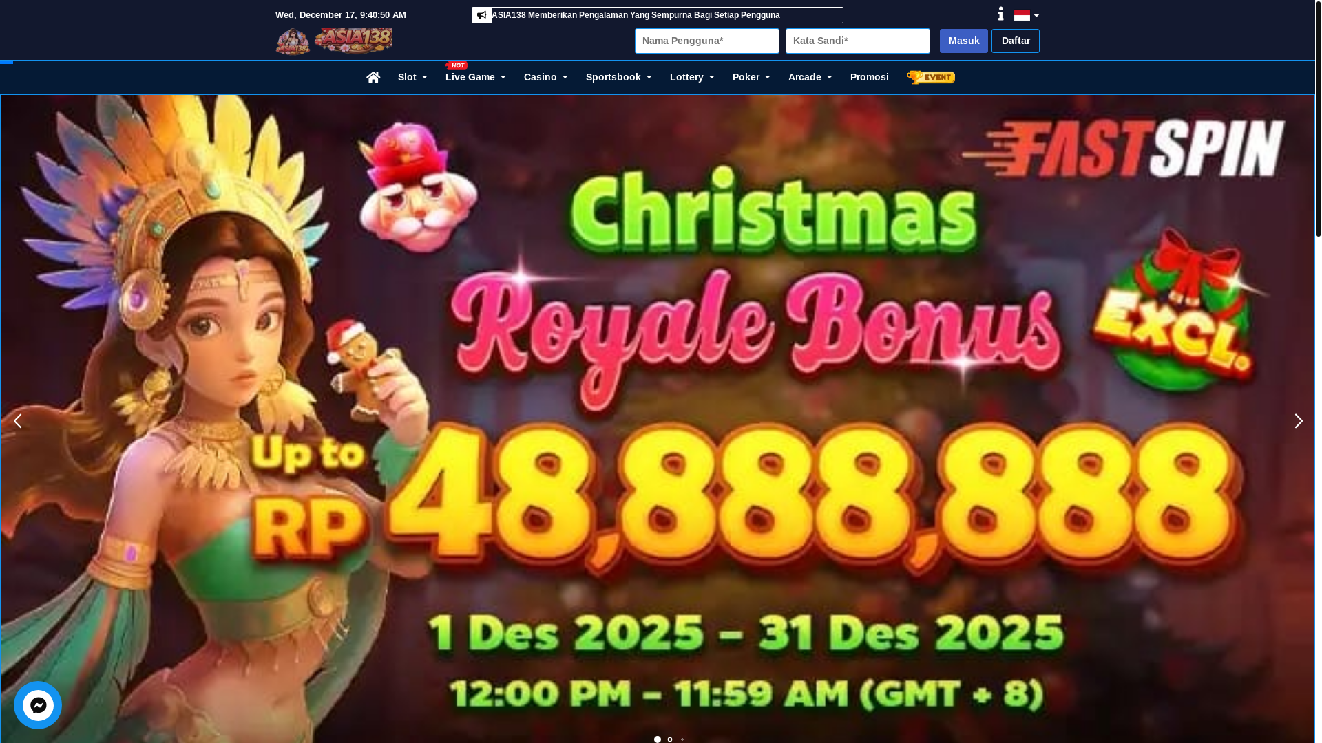 website screenshot of https://pastiwedee.sbs/