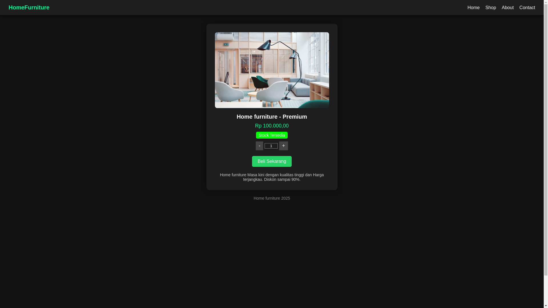 website screenshot of https://furniture-aac.pages.dev/