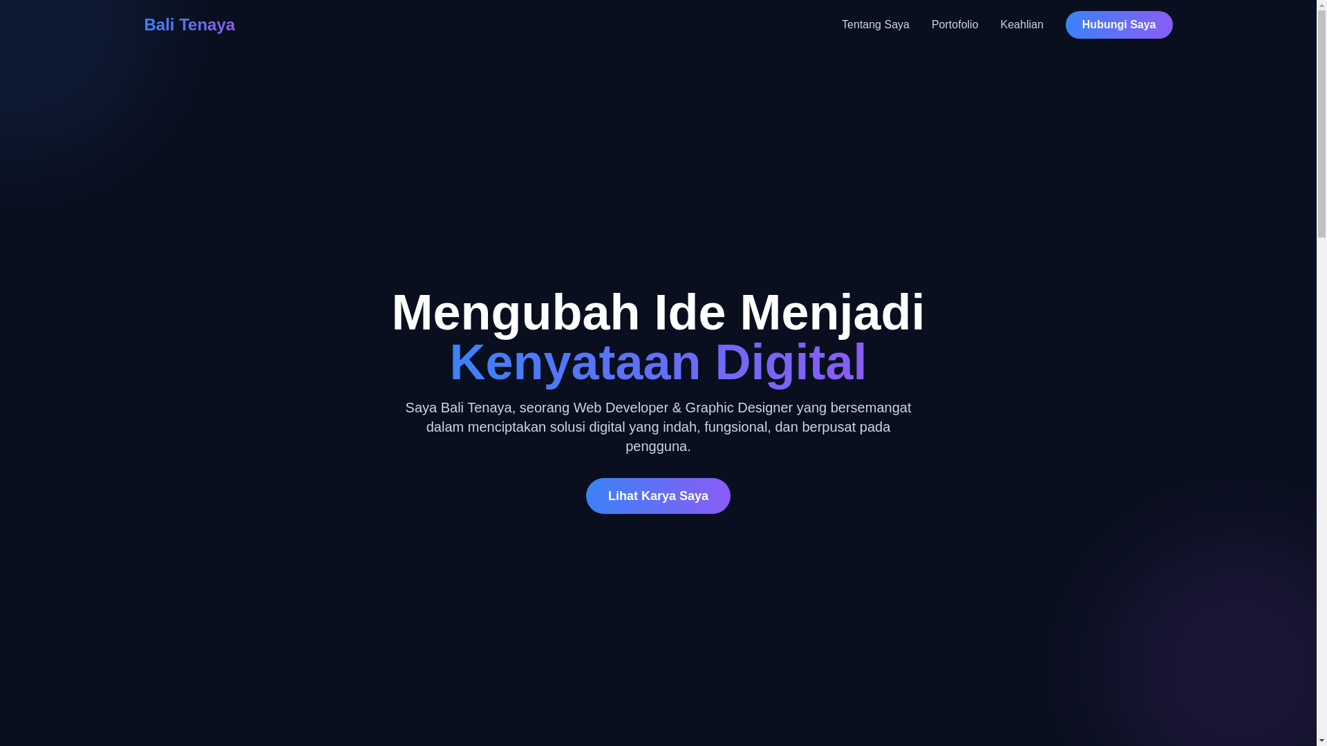 website screenshot of https://balitenaya.pages.dev/