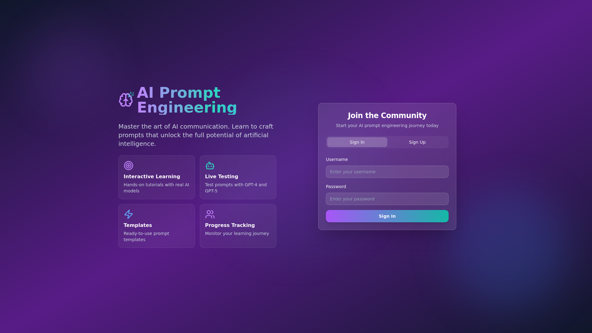 website screenshot of https://3sprompt.com/