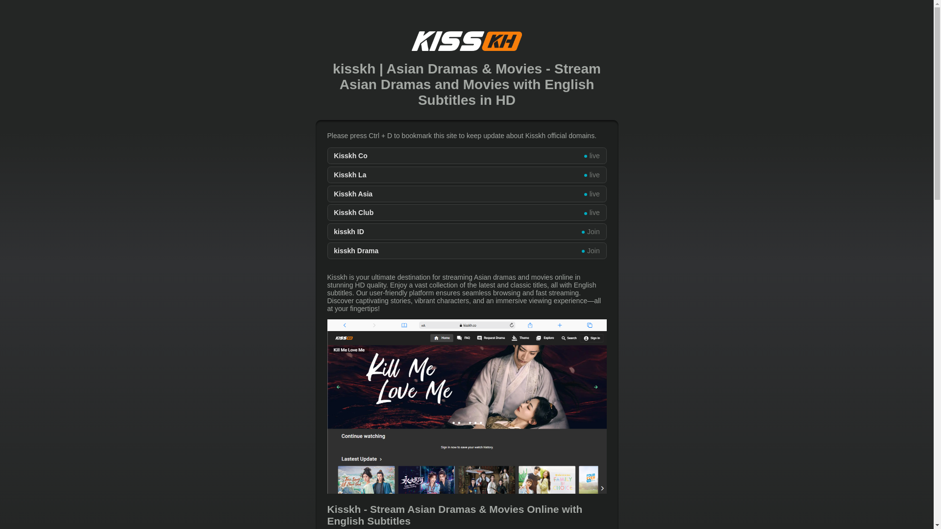website screenshot of https://kisskh-cam.pages.dev/