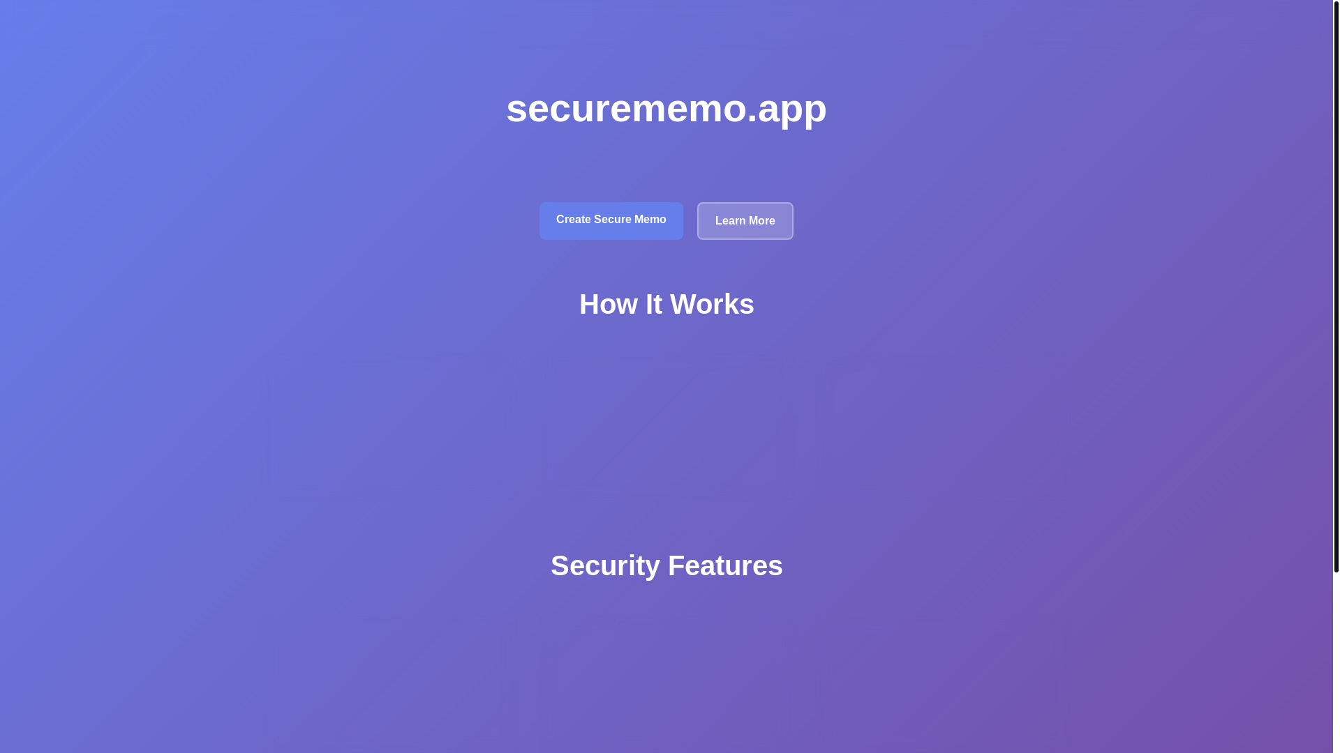 website screenshot of https://securemessages.pages.dev/