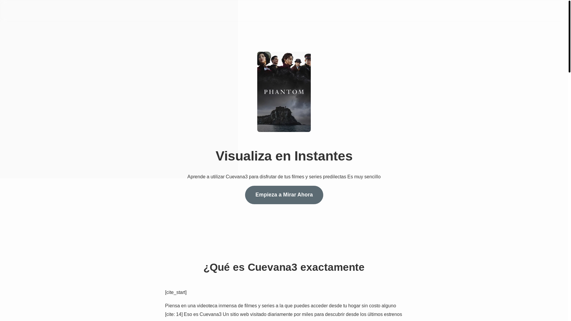 website screenshot of https://cuevana3-a3il.pages.dev/