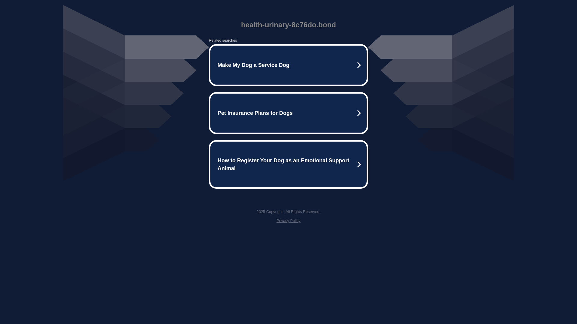 website screenshot of https://health-urinary-8c76do.bond/