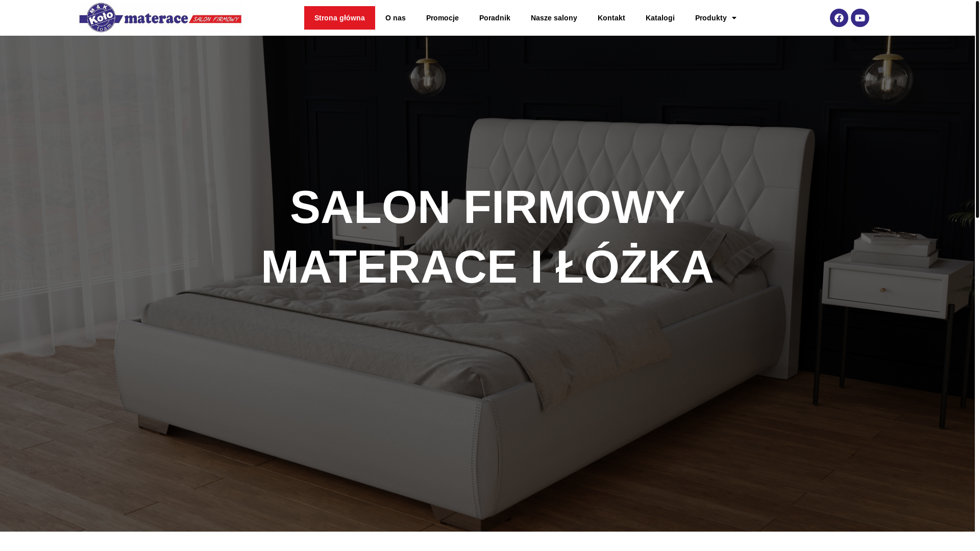 website screenshot of https://mkfoam-salon.pl/