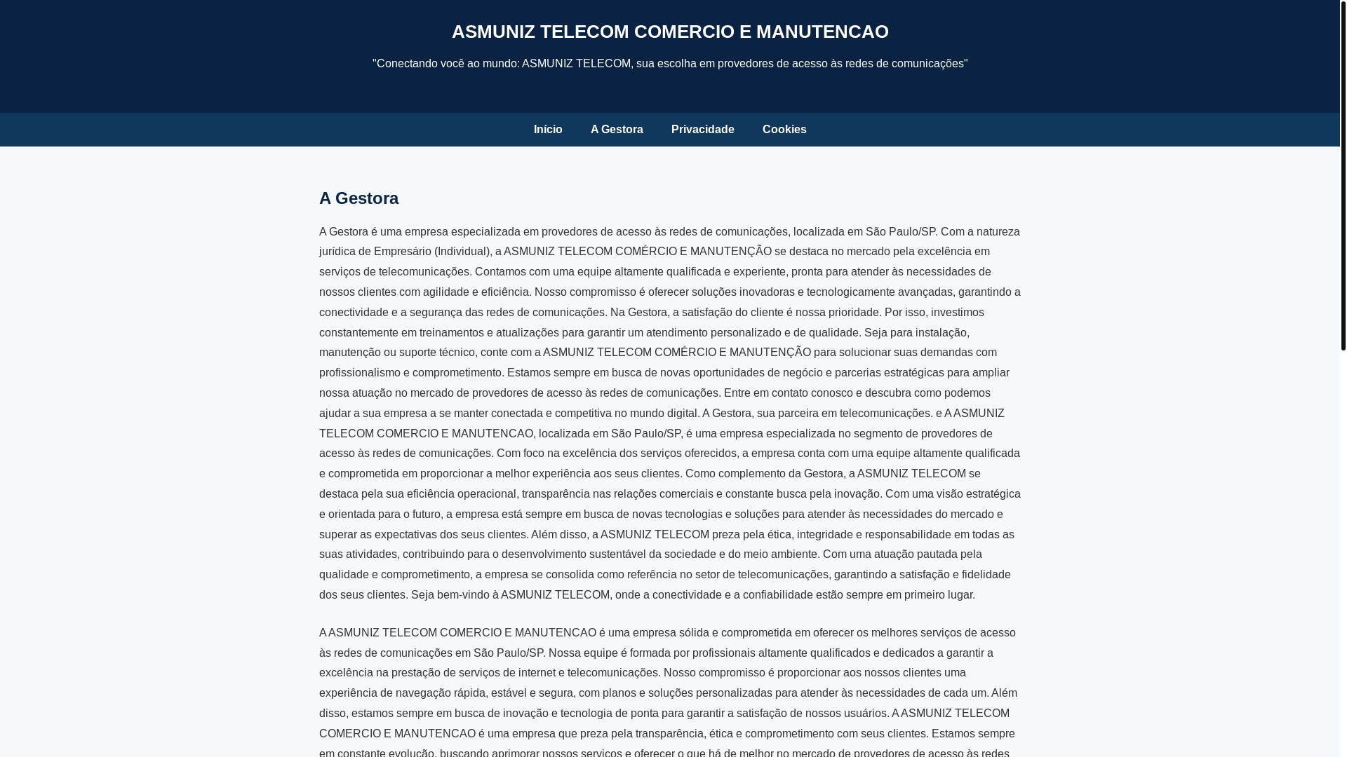 website screenshot of https://amunizasm.fun/