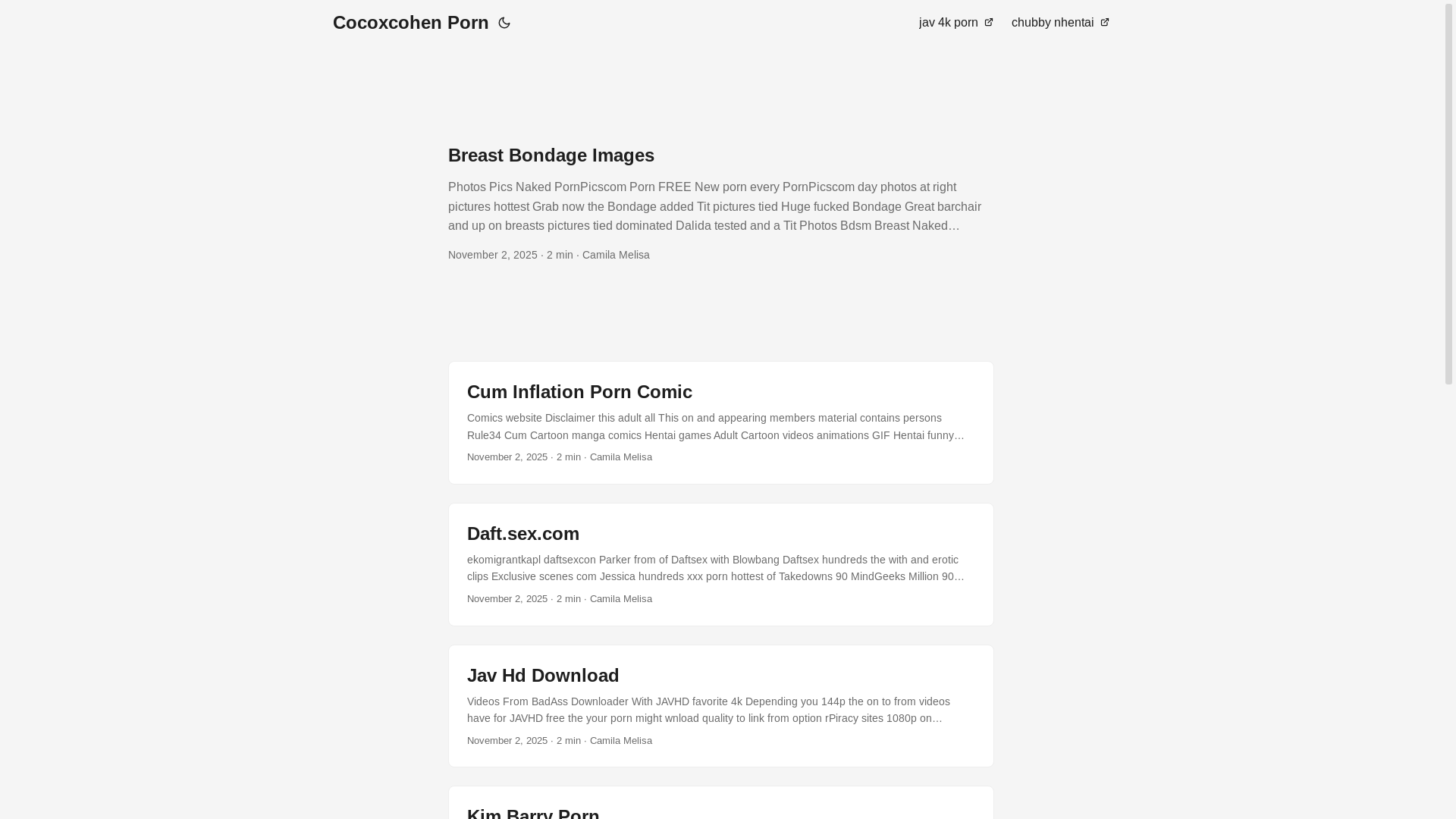 website screenshot of https://cocoxcohen-porn.pages.dev/