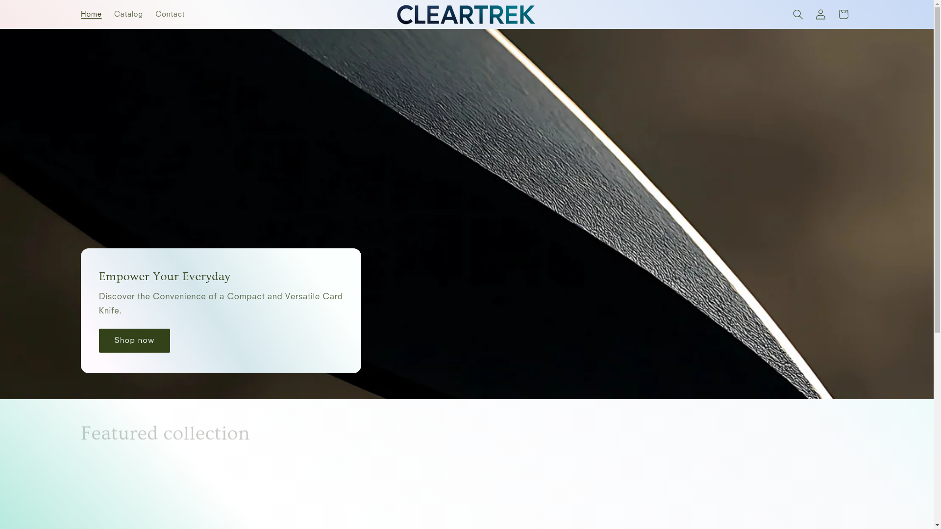 website screenshot of https://cleartrek.in/