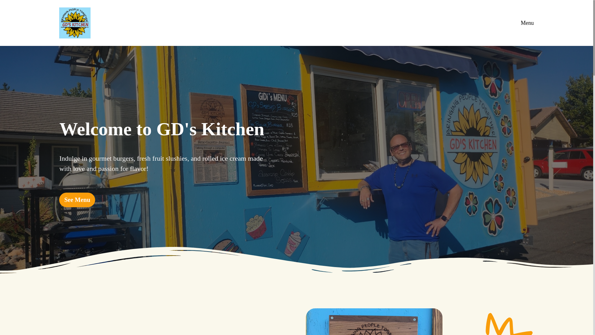 website screenshot of https://gds-kitchen.com/