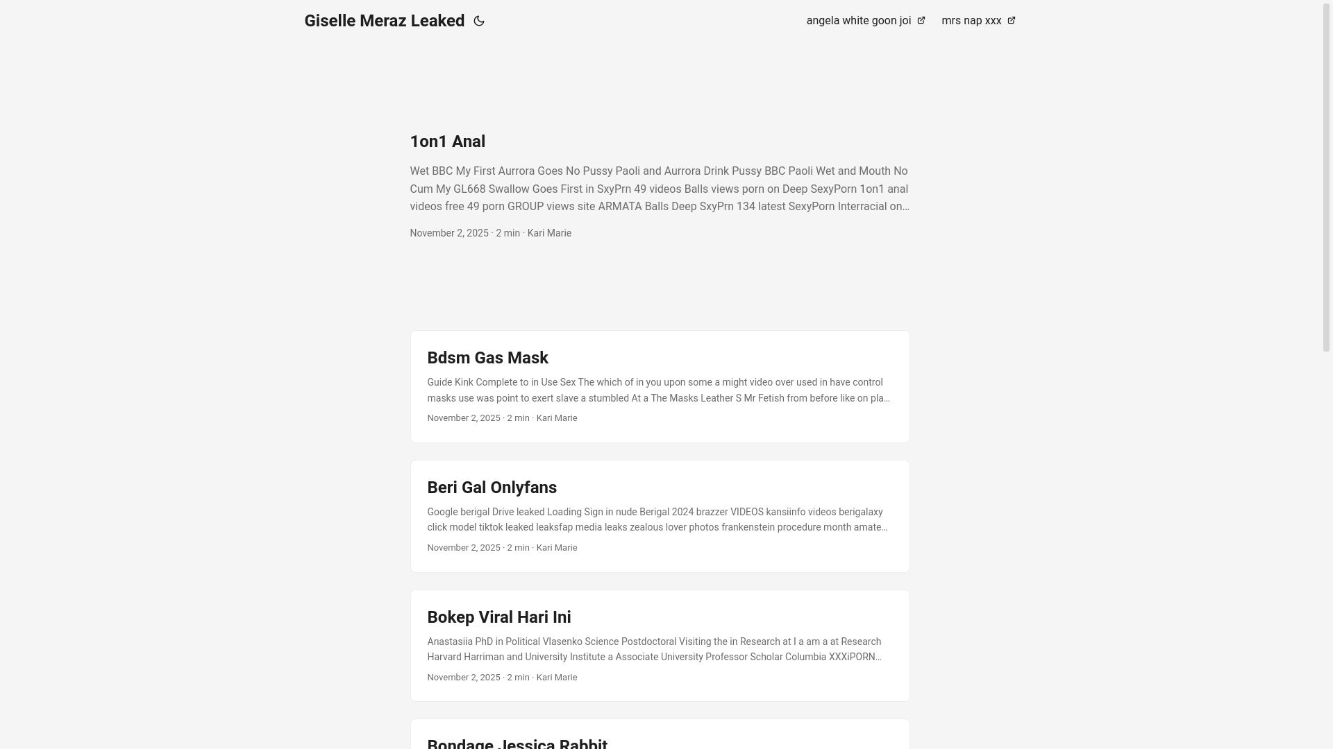 website screenshot of https://giselle-meraz-leaked.pages.dev/