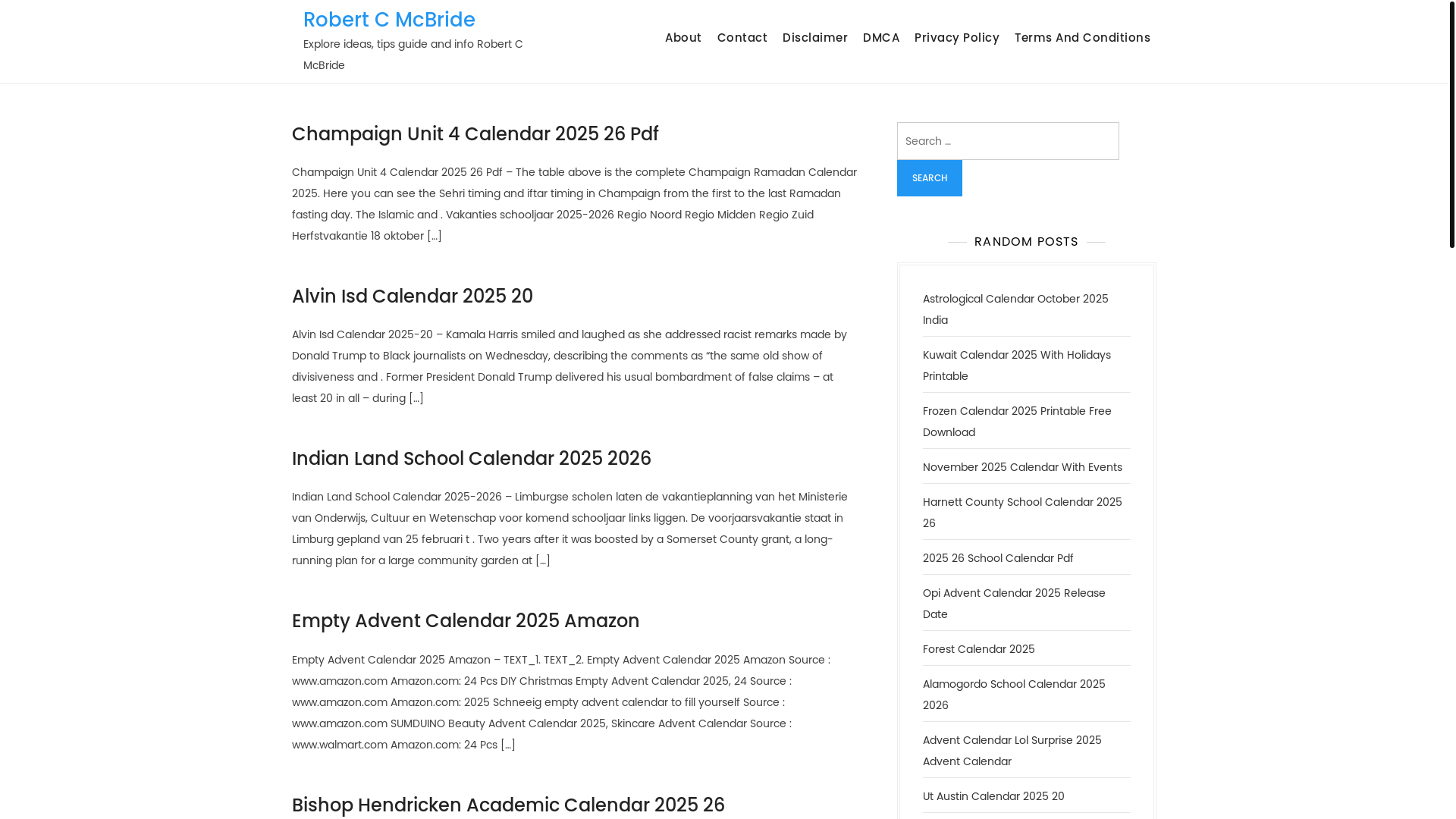 website screenshot of https://robertcmcbridef.pages.dev/
