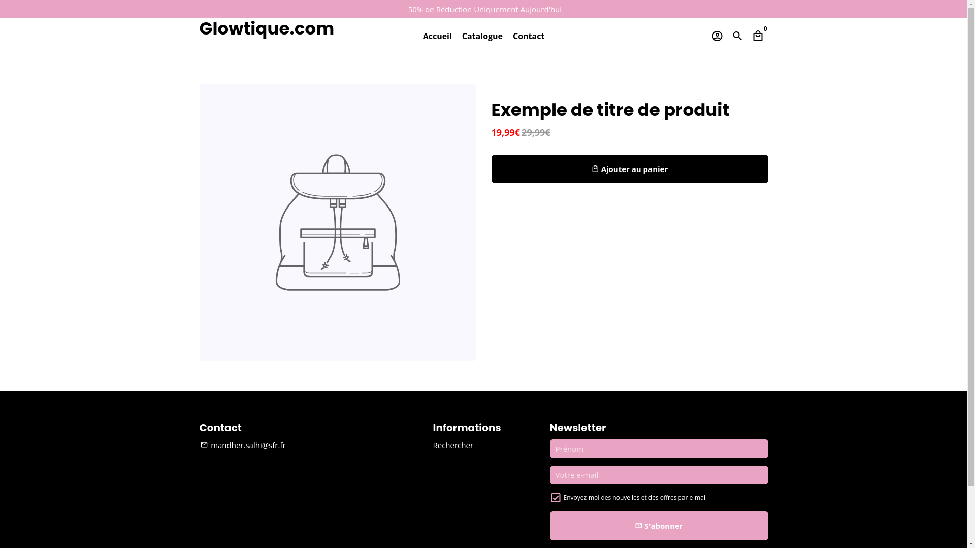 website screenshot of https://velax-france.com/