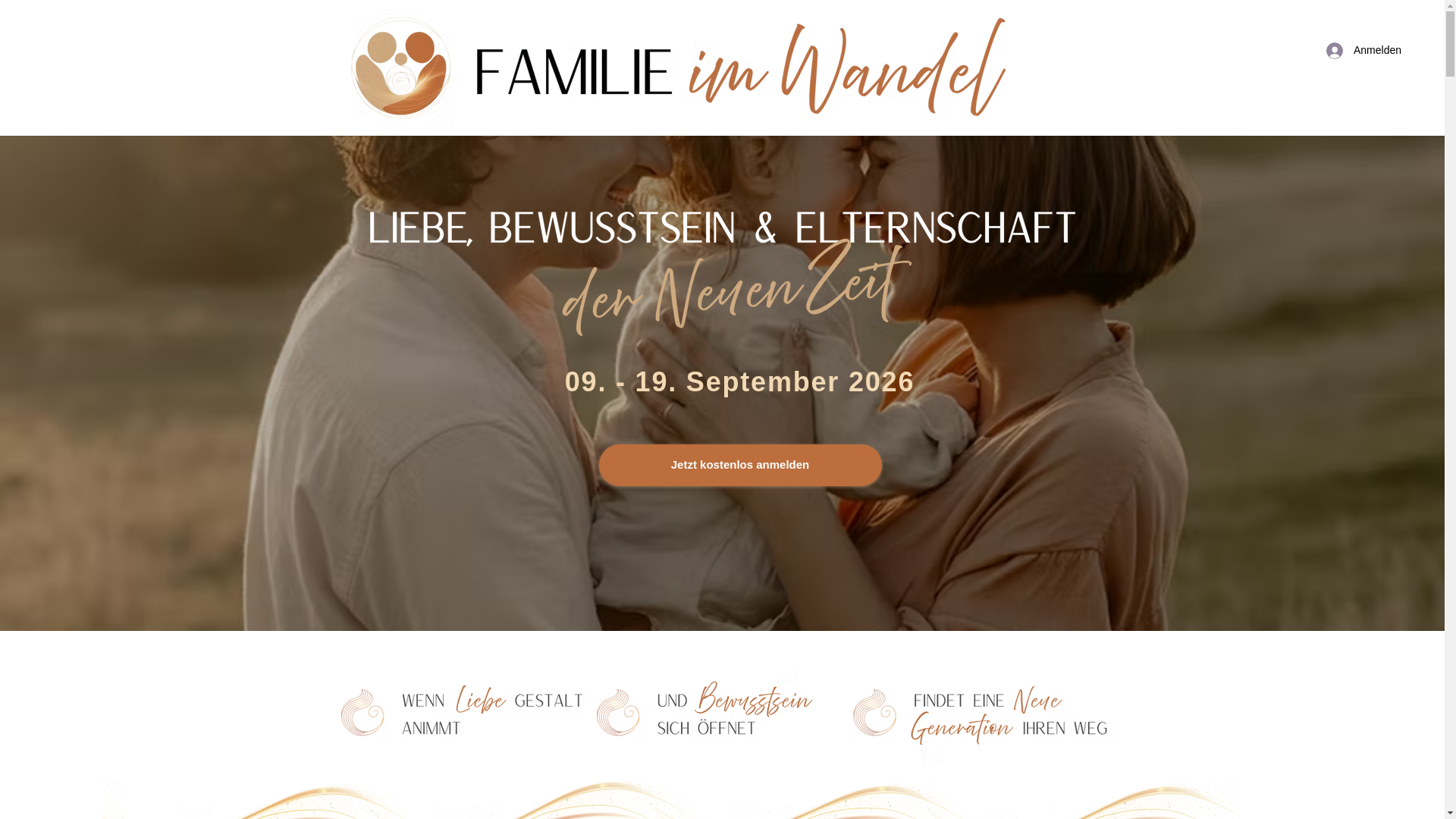 website screenshot of https://familieimwandel.online/